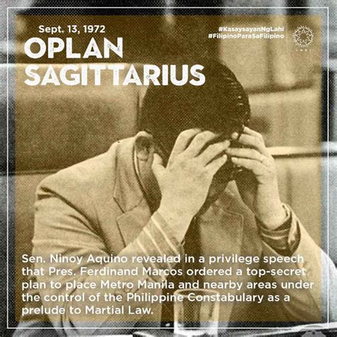 what is oplan sagittarius about